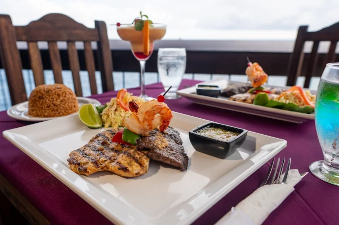 Fresh seafood platter